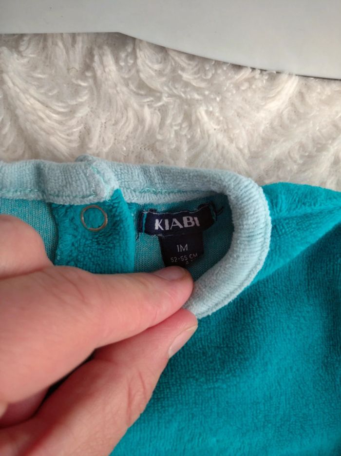 Pyjama grenouillère velours Garçon 1 mois Dino show Dinosaure Kiabi - photo numéro 7