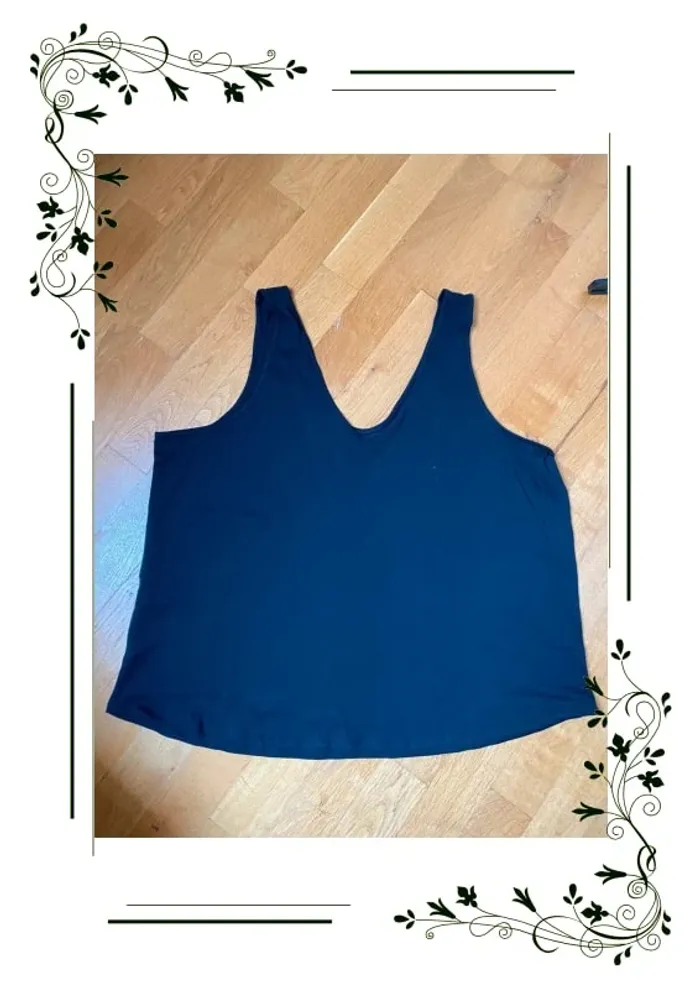 Débardeur noir asos taille 46