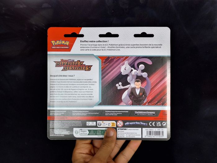 Tripack Pokémon – EV10 Rivalités Destinées - photo numéro 5