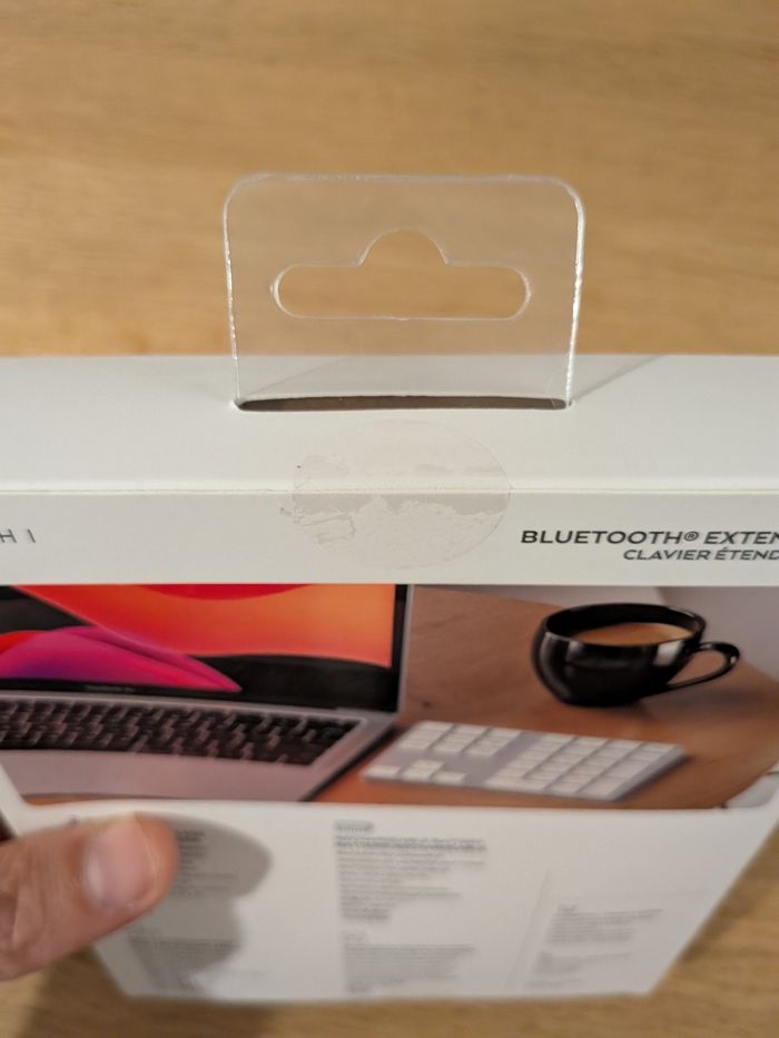 Clavier étendu bluetooth extended keyboard Satechi neuf scellé - photo numéro 3