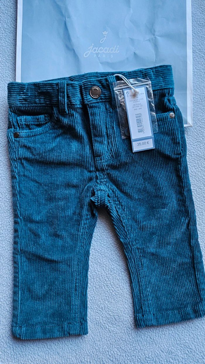 Pantalon velour jacadi