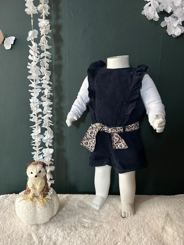 Combi short/ body 6 mois