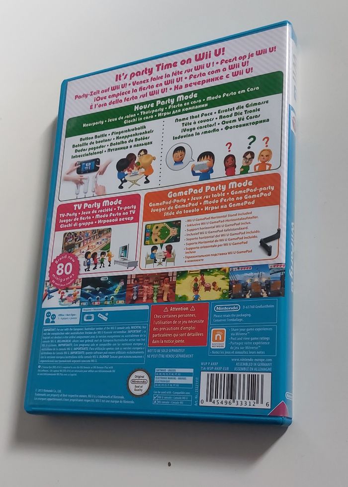 Jeu Wii Party U en tbe - photo numéro 3