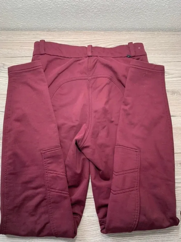 Pantalon  Fouganza  Hiver  Bordeaux  – Taille XS – Très bon  état - photo numéro 3