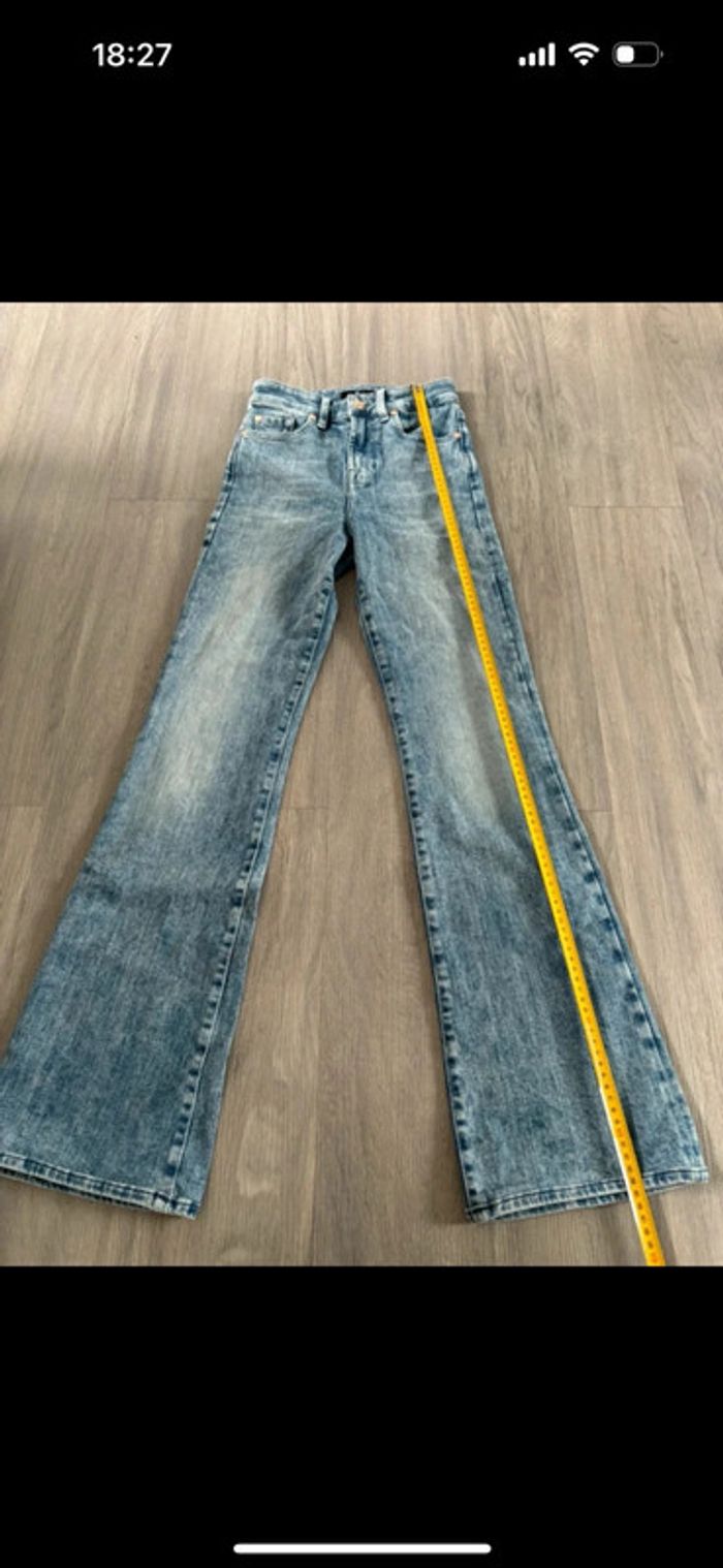 Jeans évasé 7 for all mankind taille 25 - photo numéro 11