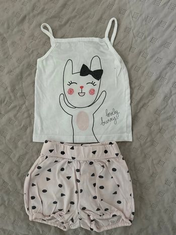 Pyjama 2 pièces Kiabi 12m tbe