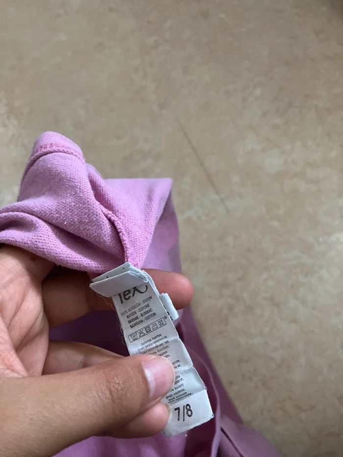 Polo rose Tex 7-8 ans - photo numéro 5
