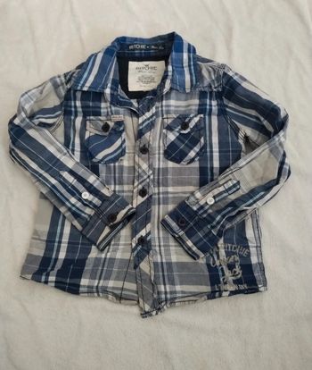 Chemise garçon 4 ans manches longues ritchie