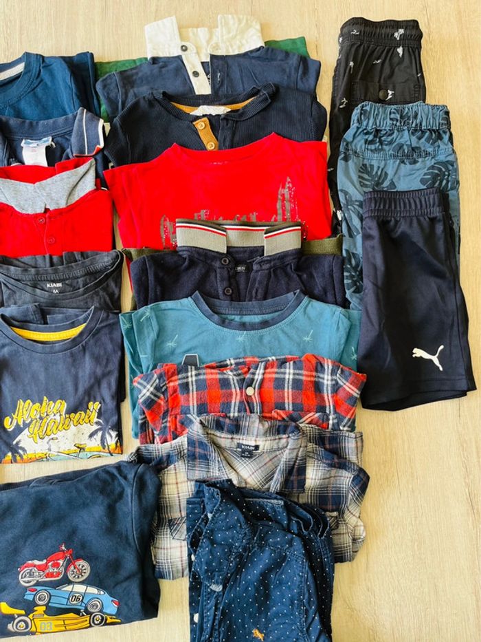Lot de vêtements toutes saisons enfant garçon multiples marques - photo numéro 3