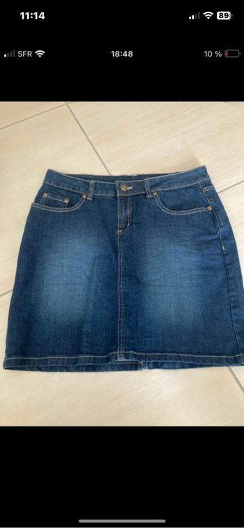 Jupe en jean femme