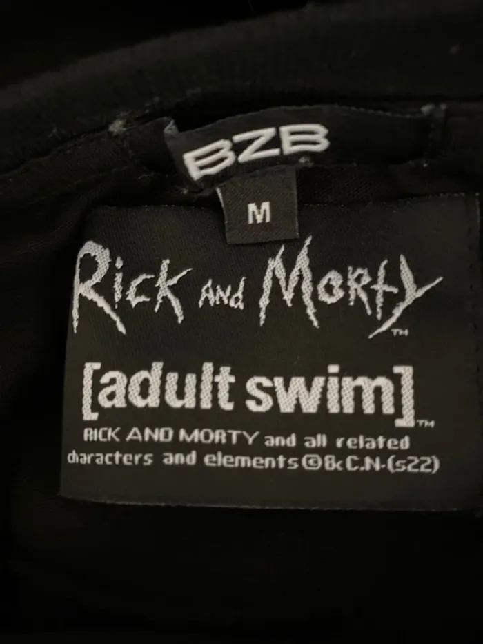 T-shirt BZB x Rick and Morty Édition spéciale Taille M Parfait état - photo numéro 5