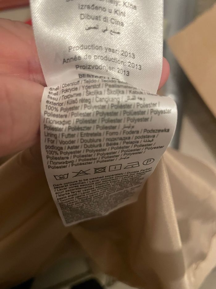 Trench coat imperméable marron vero moda xL femme - photo numéro 4