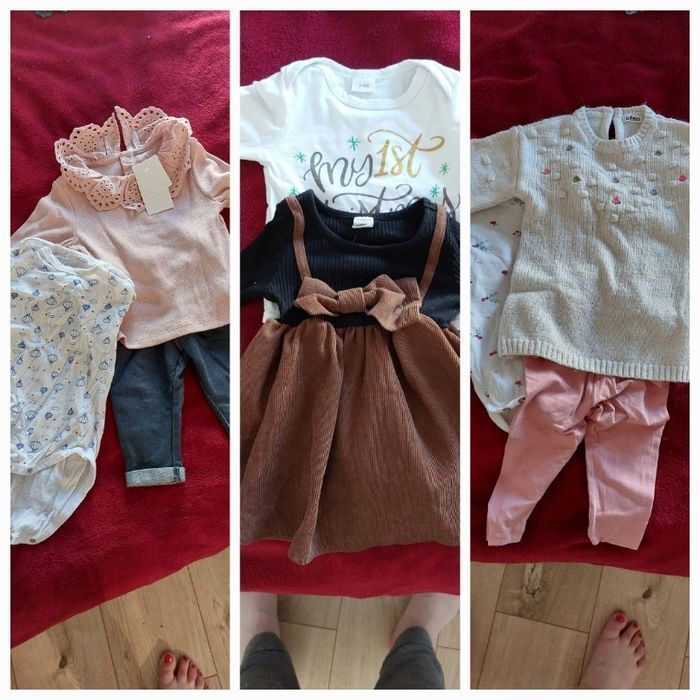 Lot vetement fille 6 mois - photo numéro 3