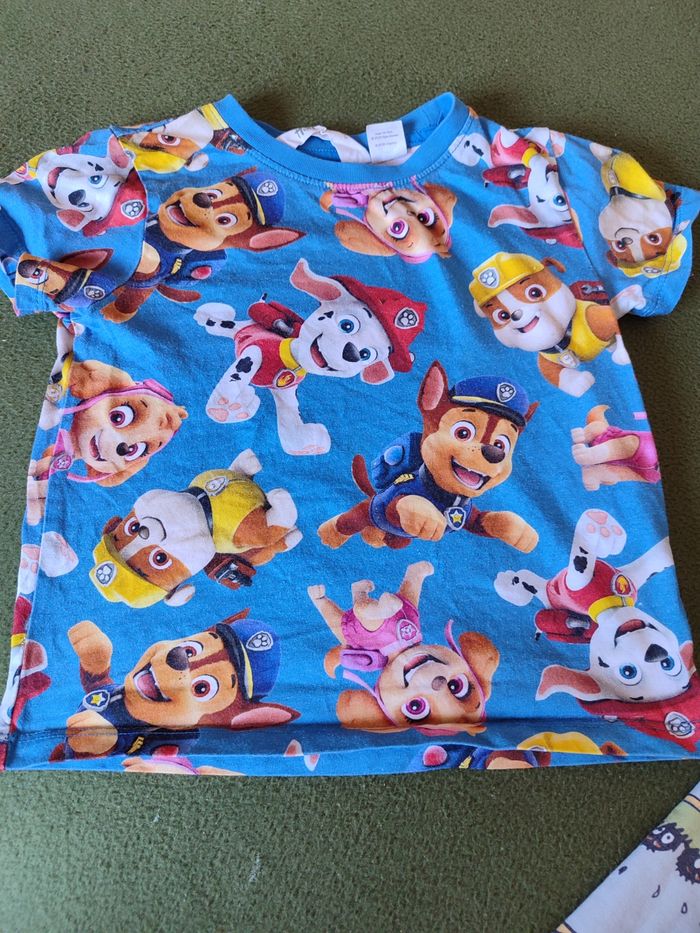 Tee shirt paw patrol 1/2 ans