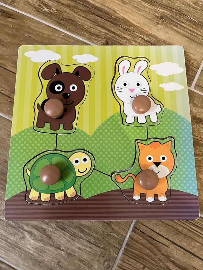 Lot puzzle en bois - photo numéro 3