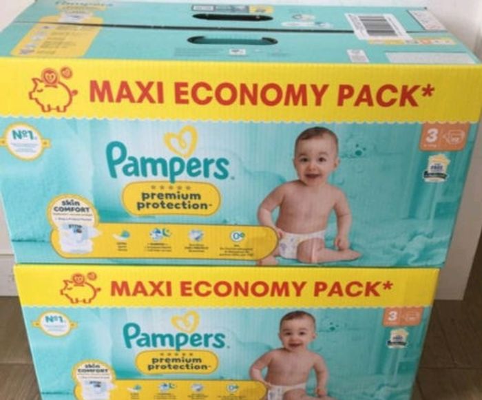 Couches pampers Premium protection T3