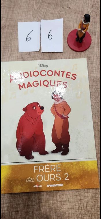 Frère des ours 2 audioconte magique disney 66 altaya