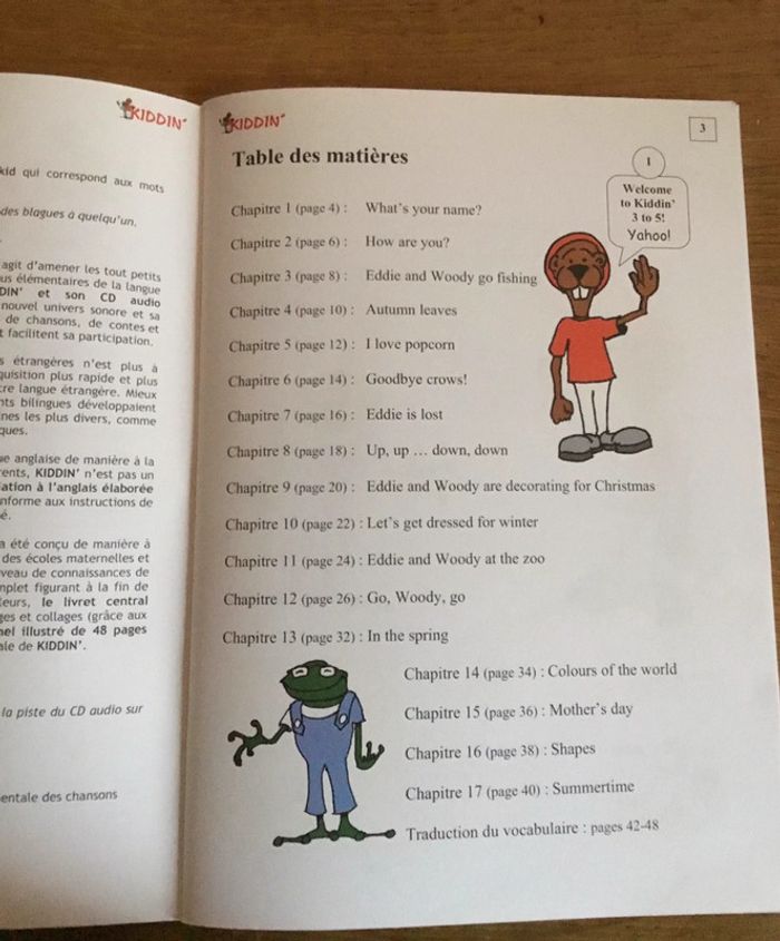 Livre « kiddin l’anglais en s’amusant » - photo numéro 4