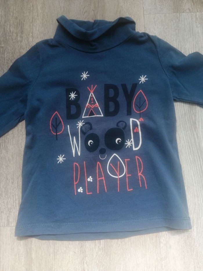 Sous pull T. 80cm - photo numéro 2