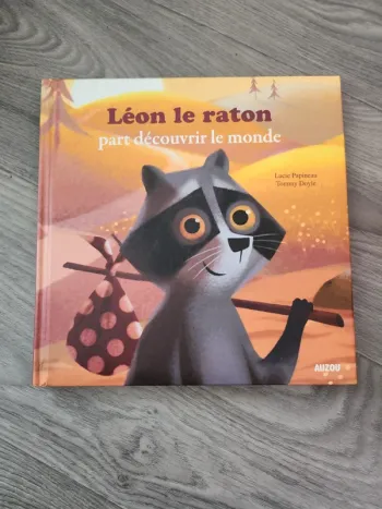 Livre enfant Léon le raton
