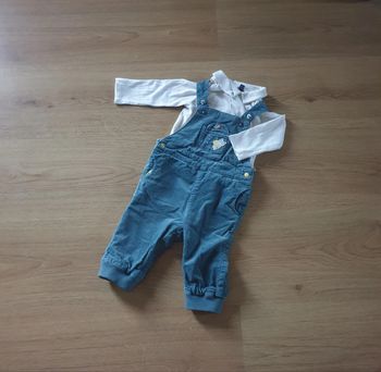 💚 Ensemble polo salopette 6 mois Sergent Major #emyfleury_6moisgarçon