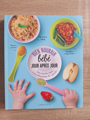 Livre de cuisine bébé 