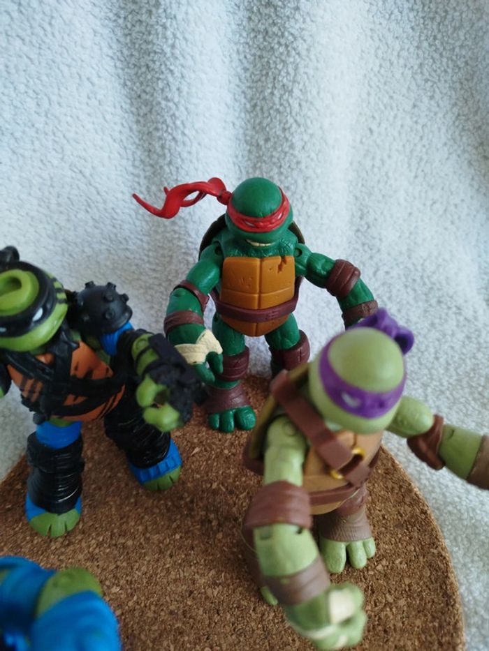 Lot de figurines Tortue Ninja et Splinter 1988 - photo numéro 6