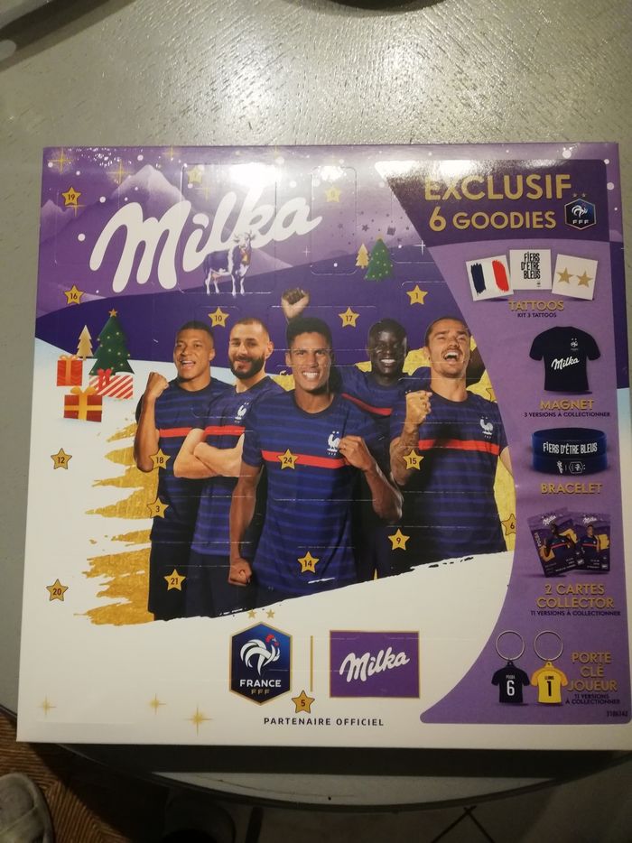 Calendrier de l'avent Milka