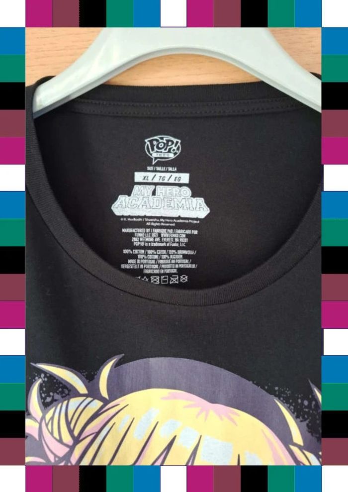 Tee-shirt my héro academia - photo numéro 3