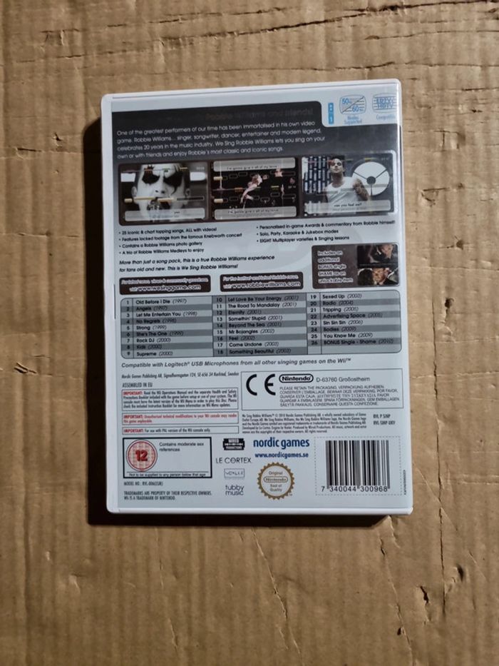 We Sing Robbie Williams pour Nintendo Wii - photo numéro 2