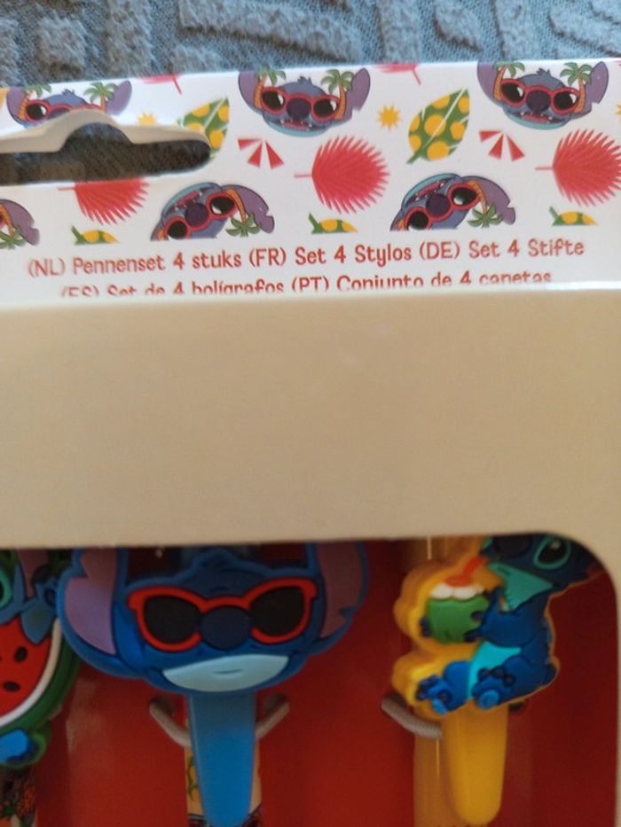 Set de stylos stitch - photo numéro 5