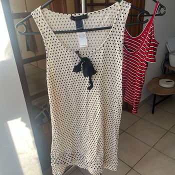Débardeur à pois