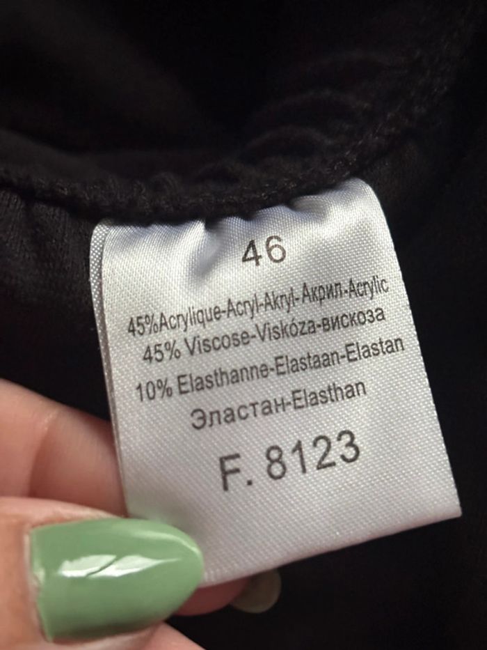 pantalon fluide noir - photo numéro 4