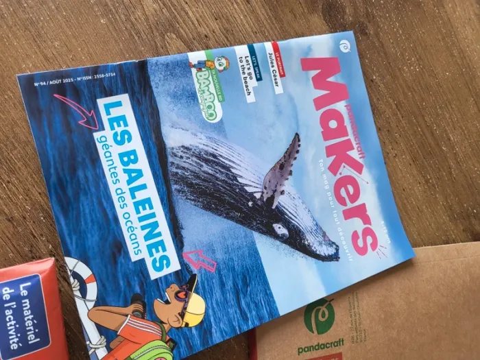 Pandacraft Makers- 8/12 ans - Ta baleine bleue - photo numéro 2