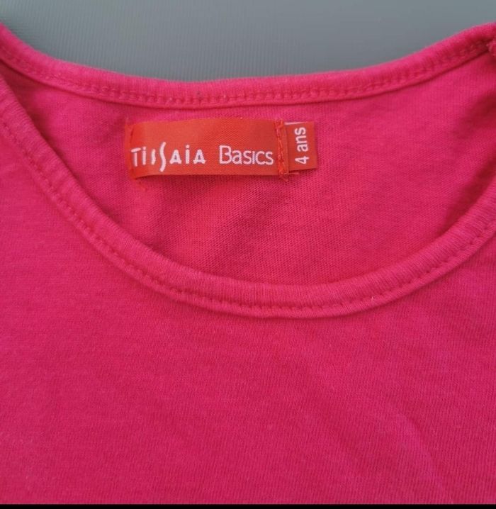 Lot de 2 tee-shirt ML 4 ans fille Tissaïa - photo numéro 8