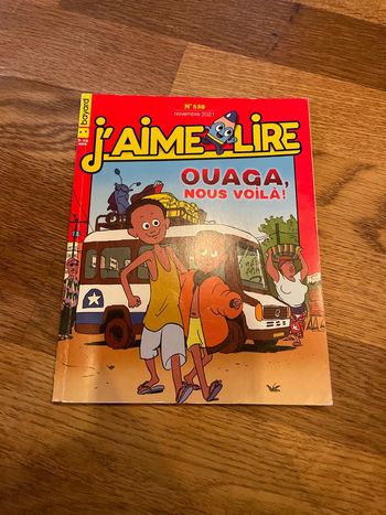 Livre J’aime lire Ouaga nous voilà !