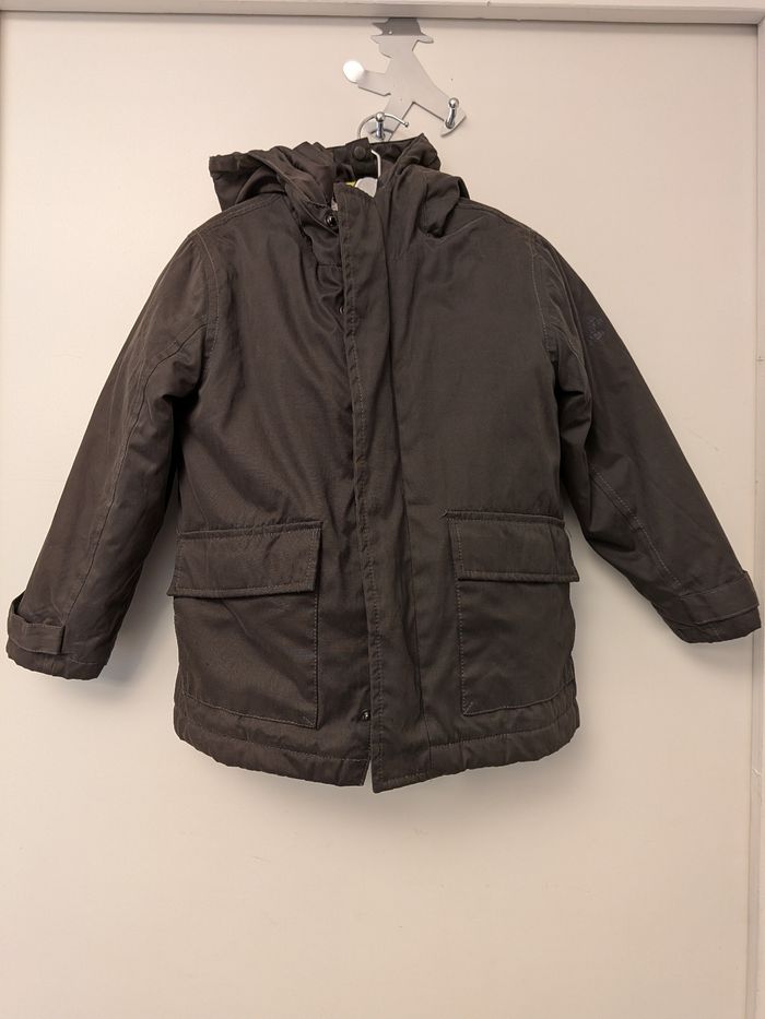 Parka manteau 3 en 1 vert baudet 4 ans
