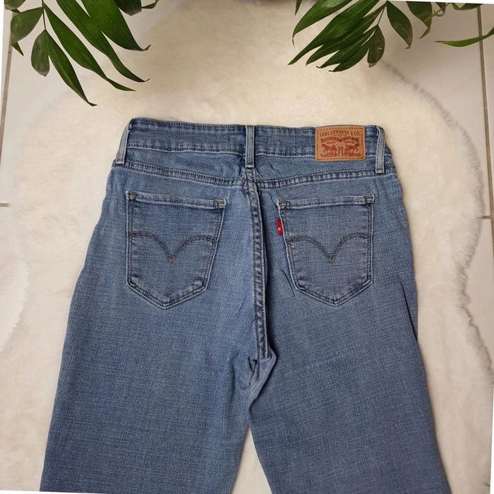 Jean Levi's 711 Skinny W27 L28 Bleu - photo numéro 7
