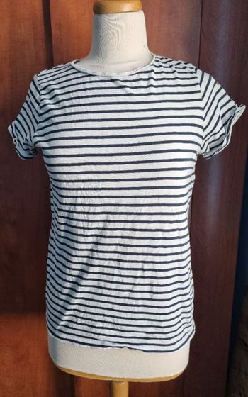 T-shirt à rayures taille M