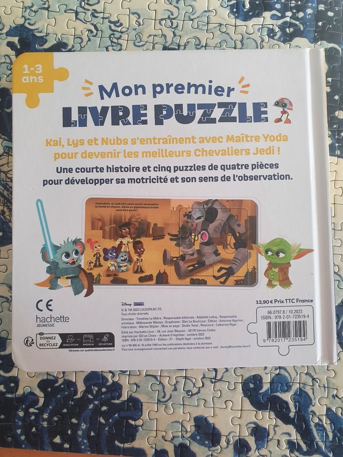 Livre puzzle Star Wars - photo numéro 2