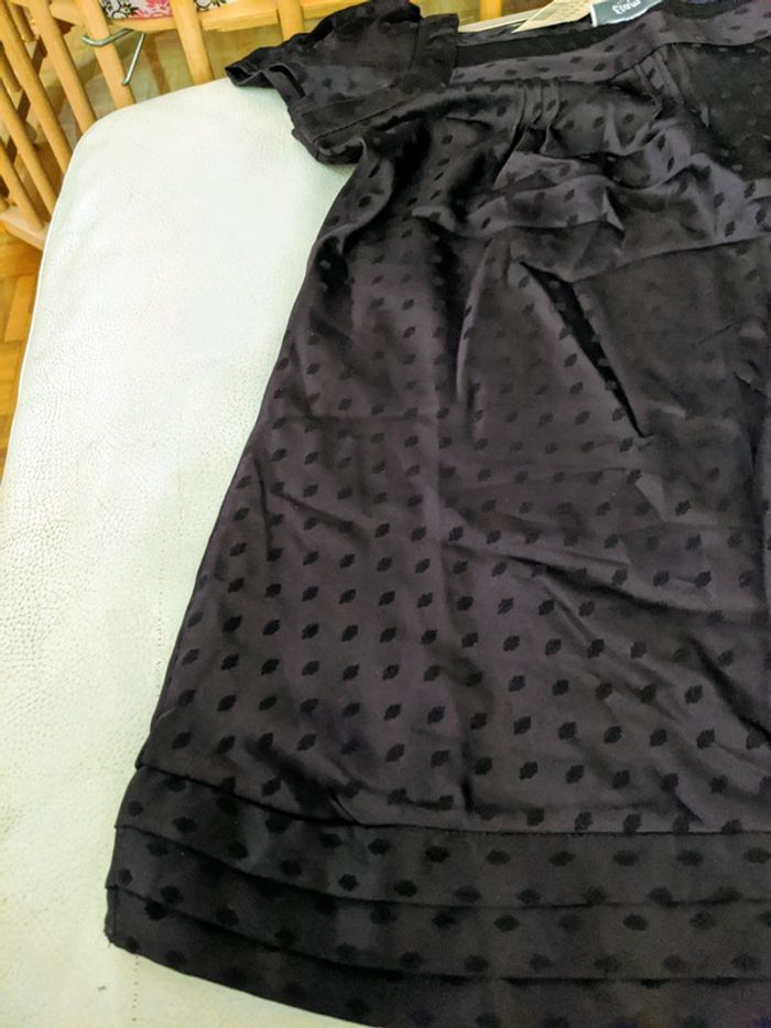 Chemisier manches courtes violet - photo numéro 5