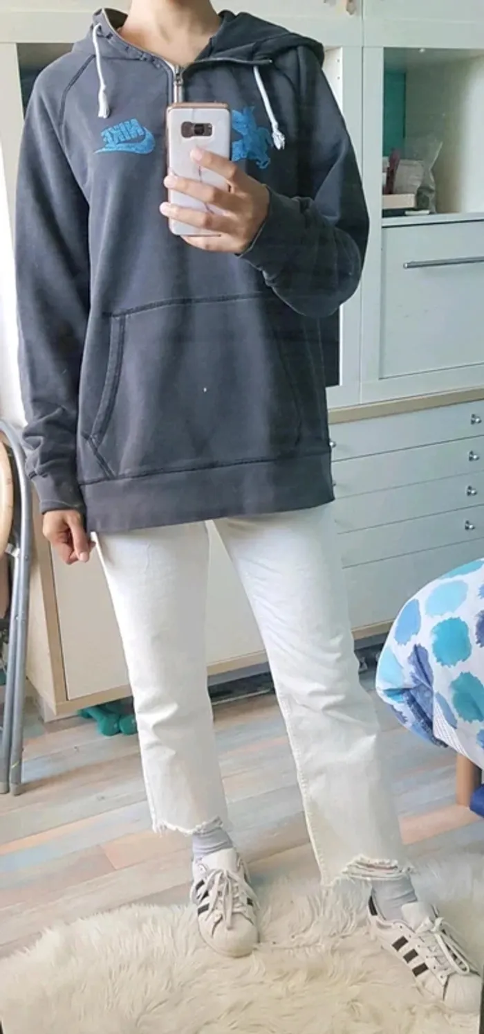 💦Sweat a capuche oversize nike pegasus air taille L - photo numéro 6