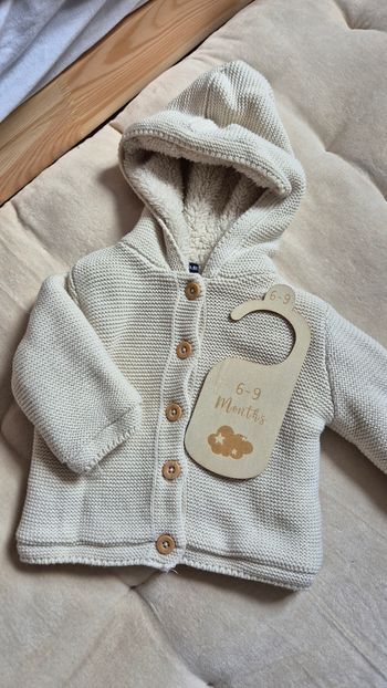 Gilet doublé en polaire effet moutonné