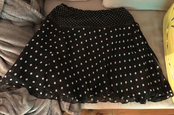 Jupe noire à poids T36