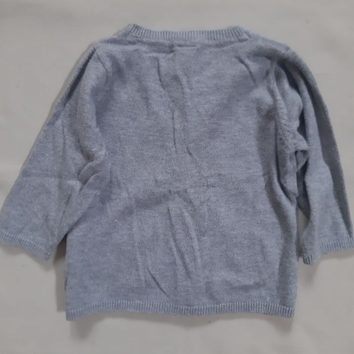 gilet en coton gris fille - Tape à l'Œil - 6 mois - photo numéro 4