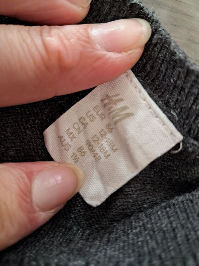 Pull gris 12/18 mois h&m - photo numéro 3