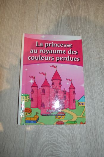 Livre La princesse au royaume des couleurs perdues