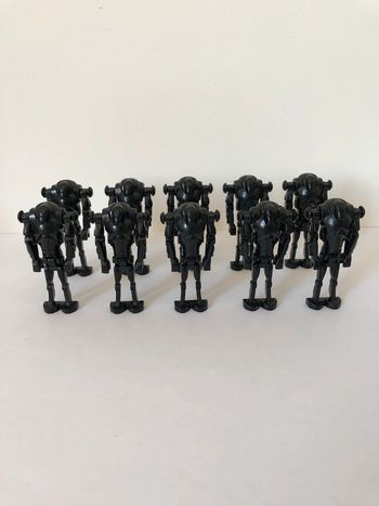 Figurine type lego 10 super droïdes Star Wars