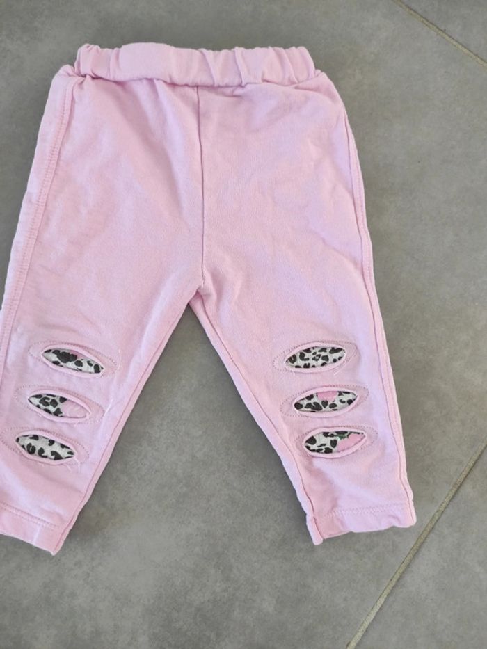 Legging 18 mois rose - photo numéro 3