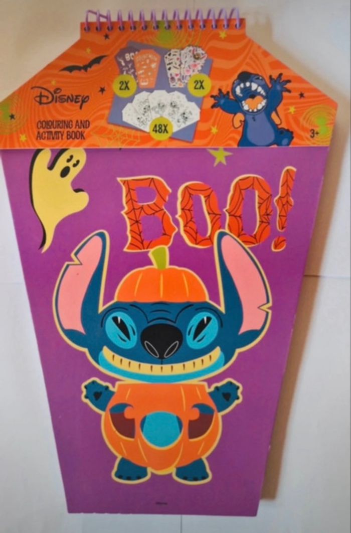 Livre de coloriage Halloween stitch - photo numéro 2